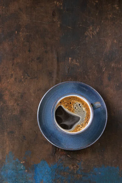 Tasse de café noir — Photo