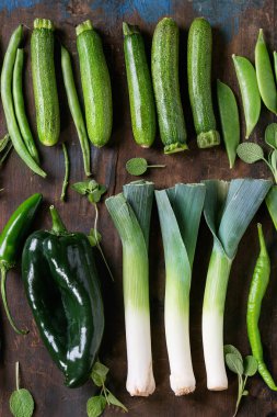 yeşil sebze çeşitleri