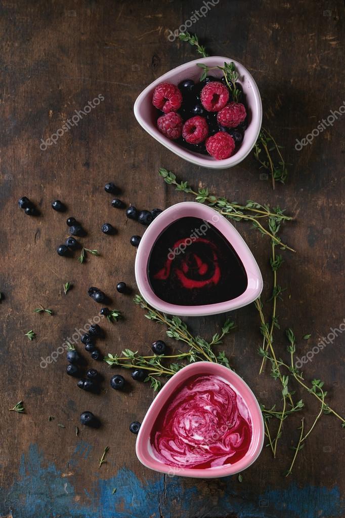 Dessert berry soups Stock Photo by ©NatashaBreen 119452270