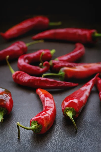 Pimentos vermelhos de pimentão — Fotografia de Stock