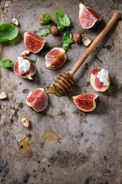 ricotta ve ballı incir