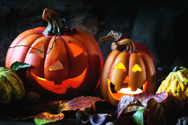 Halloween pumpor — Stockfoto