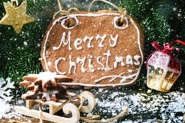 Kerstkoekjes — Stockfoto