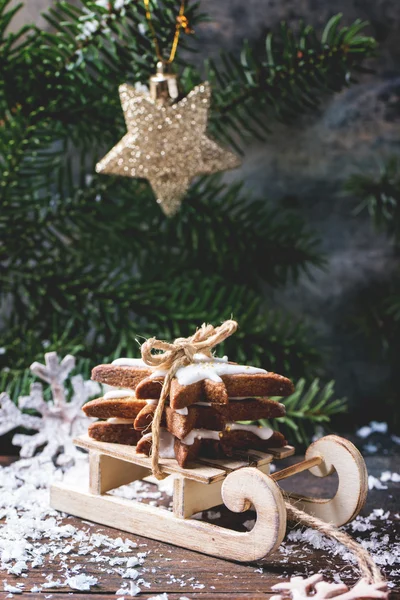 Kerstkoekjes — Stockfoto