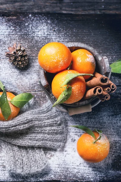Jul tangeriner — Stockfoto