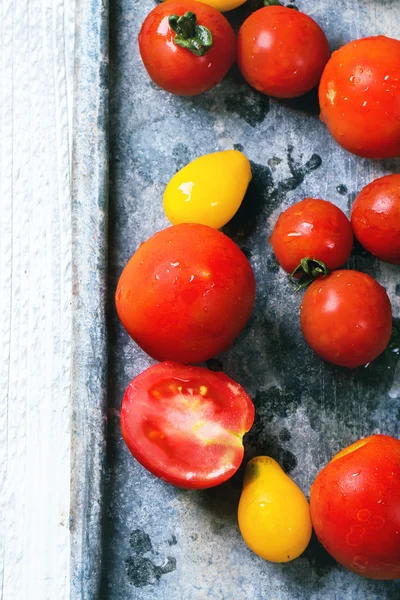 Blandning av tomater — Stockfoto