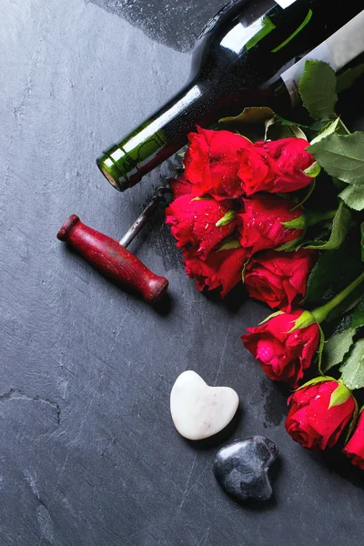 Die erste Valentins-Grußkarte — Stockfoto