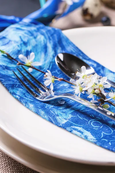 Easter table setting — Stock Photo, Image