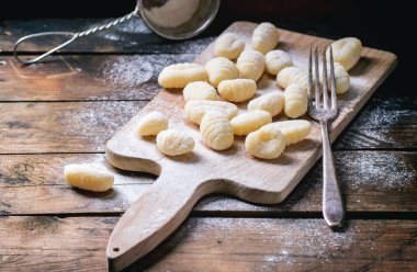 Pişmemiş Patates gnocchi