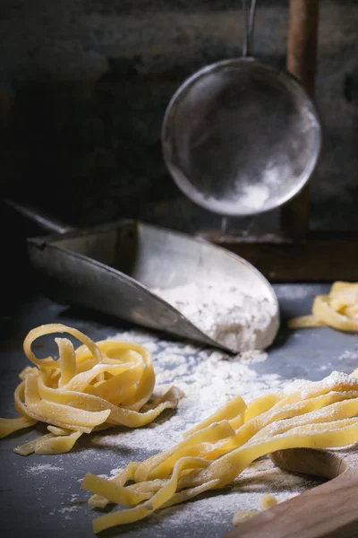 Hemmagjord Pasta — Stockfoto