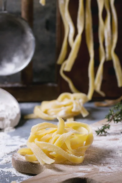 Hemmagjord Pasta — Stockfoto
