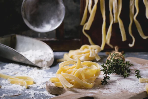 Hemmagjord Pasta — Stockfoto