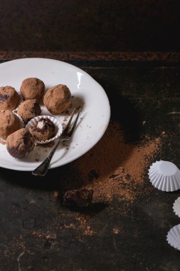 çikolata truffles