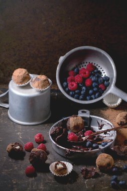çikolata truffles