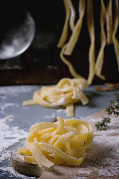 Hemmagjord Pasta — Stockfoto