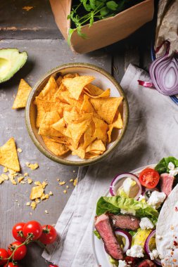 Meksika tarzı yemek