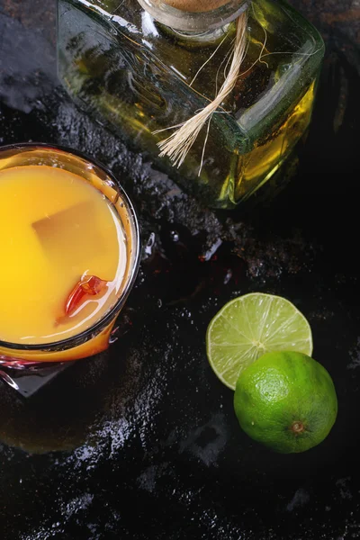 Tequila sunrise cocktail — Stock Photo, Image