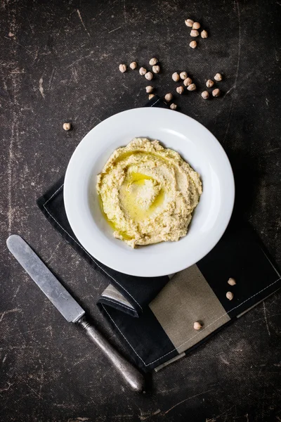 Σπιτικά hummus — Φωτογραφία Αρχείου