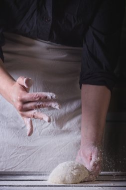 Pizza için Hamur.