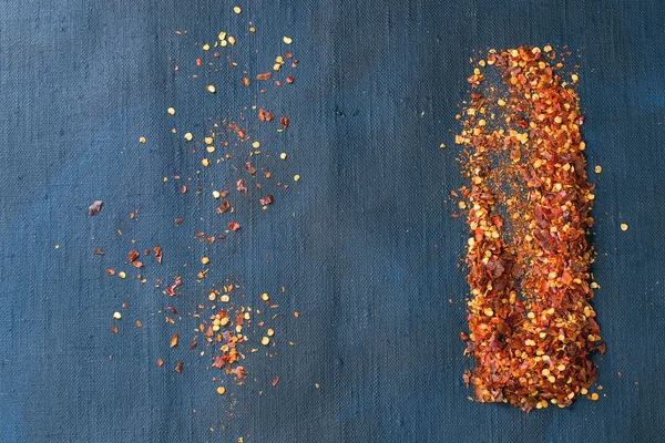 Fiocchi di peperoncino rosso piccante — Foto Stock