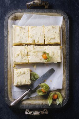 Tropikal meyve pasta