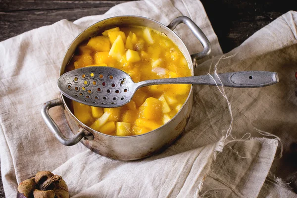 Compota de frutas exóticas — Fotografia de Stock