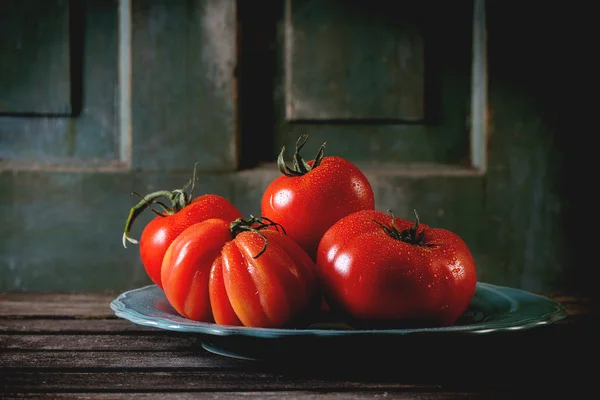 Big red tomatoes RAF — Stock Photo, Image