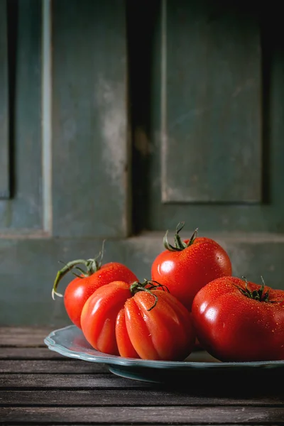 Big red tomatoes RAF — Stock Photo, Image