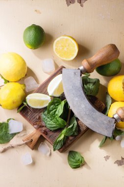 limon, limon ve nane