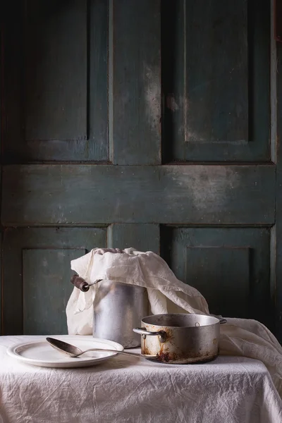 Rustic kitchenware — Stock fotografie