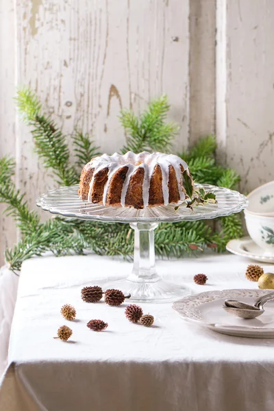 Pastel de Navidad — Foto de Stock