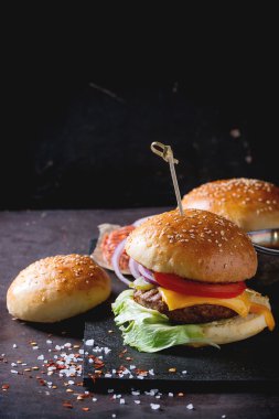 ev yapımı hamburger