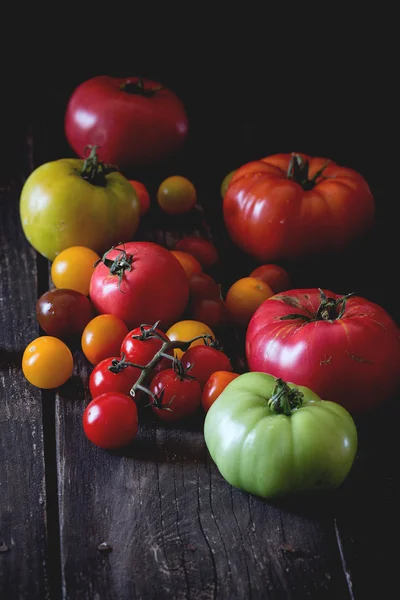 Асортимент помідори — стокове фото