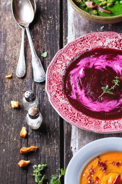 Krem çorbalar ürün yelpazesine