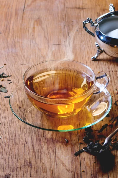 Tazza di tè caldo — Foto Stock