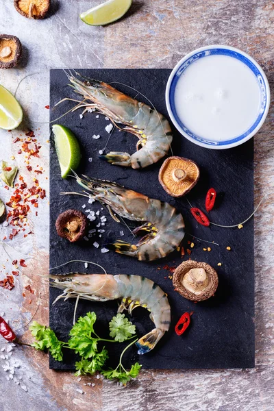 Ingredients for soup Tom Yam — Stock Image Ingredients for soup Tom Yam Royalty Free Stock Images