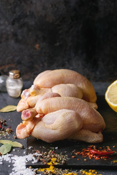 Two Raw Chicken — Stock Photo, Image