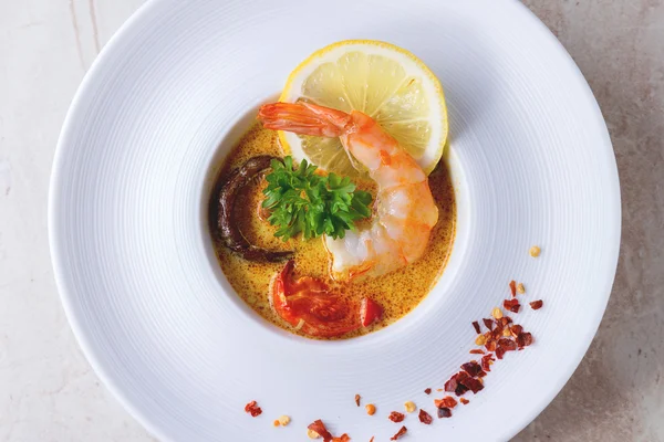 Thai soup Tom Yam — Stock Image Thai soup Tom Yam Royalty Free Stock Images