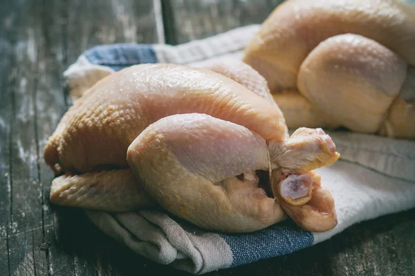 Two Raw Chicken — Stock Photo, Image