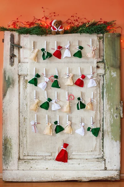 Handmade Advent calendar — Stock Photo, Image