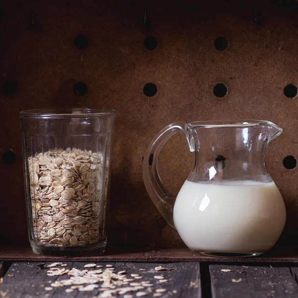 Non mléčné ovesné mléko — Stock fotografie
