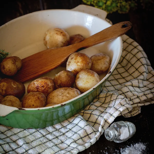 Жареный картофель — стоковое фото
