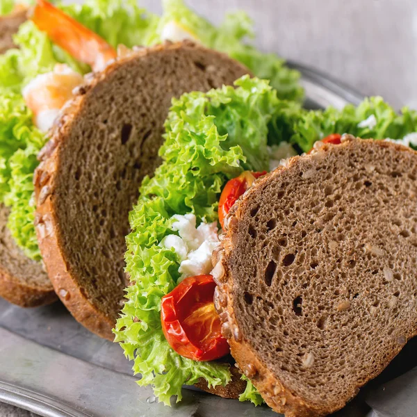 Sandwich con mariscos —  Fotos de Stock
