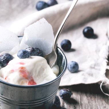 Yabanmersinli dondurma.