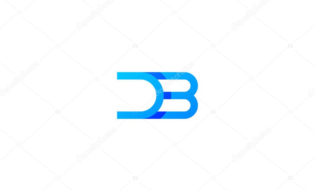 DB Logo Template Design Vector Illustration