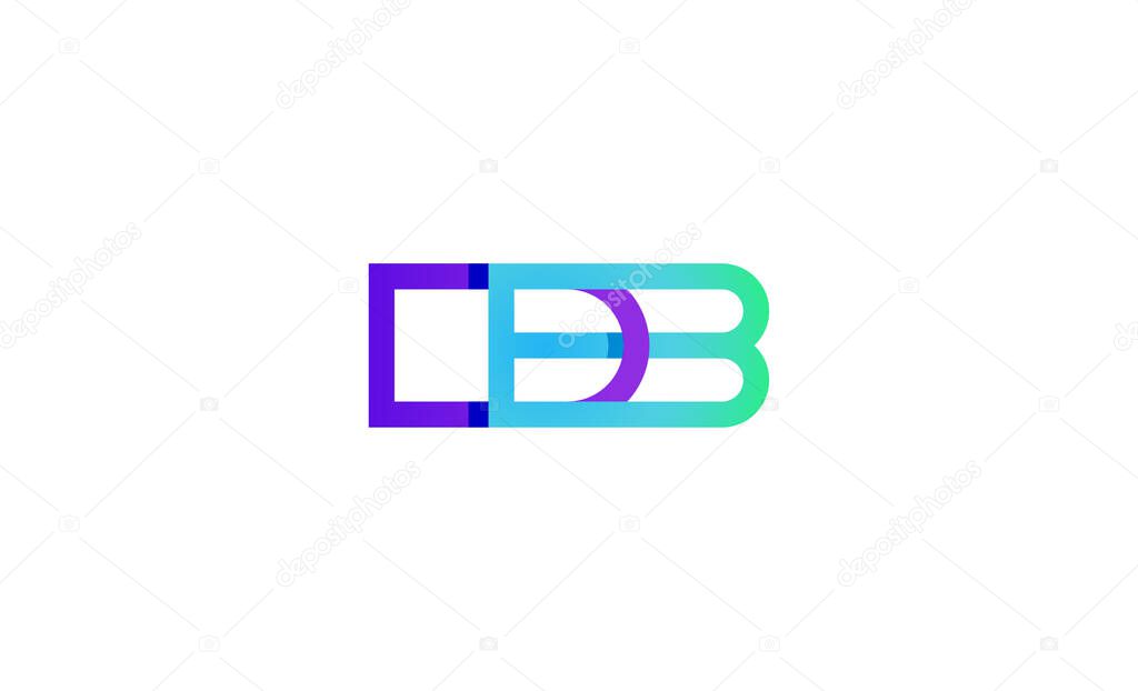 DB Logo Template Design Vector Illustration
