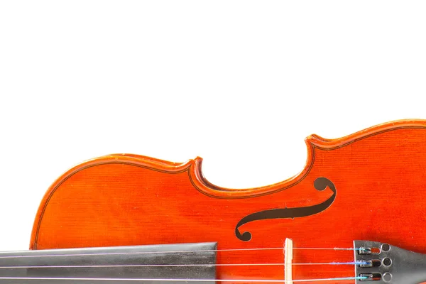 Détail du violon rouge — Photo