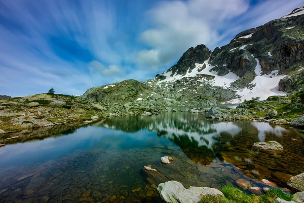 Der See Von Cabianca Hohen Brembana Tal Italien — Stockfoto