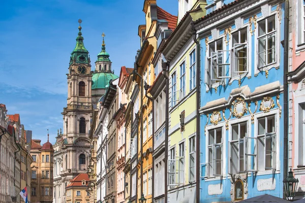 Prag Daki Mala Strana Nın Renkli Bölgesi — Stok fotoğraf