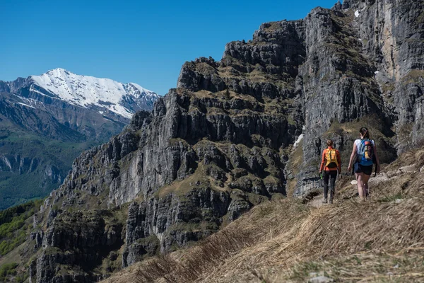 Trekking Alpin — Foto de Stock